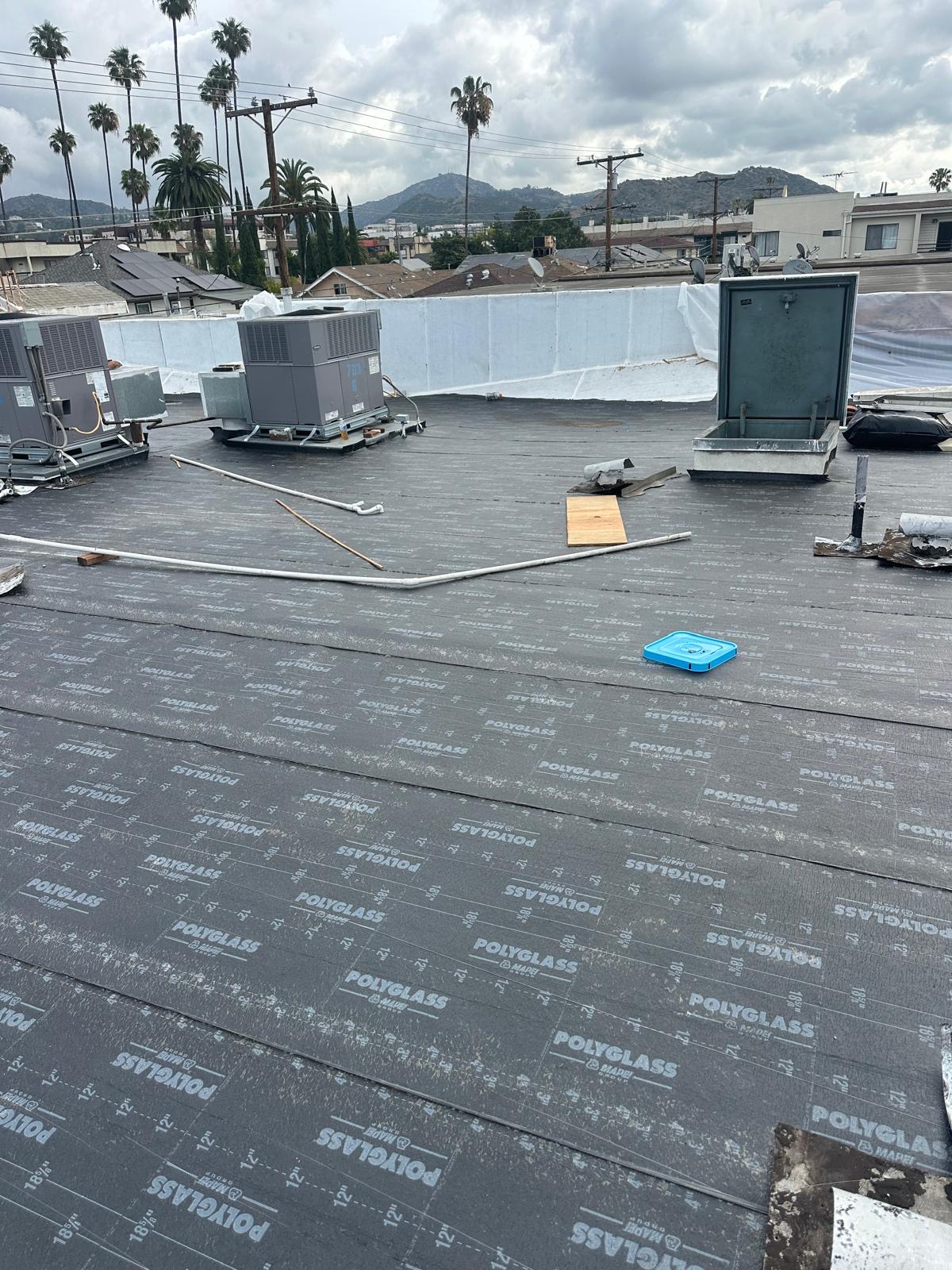 Flat Roof Prep