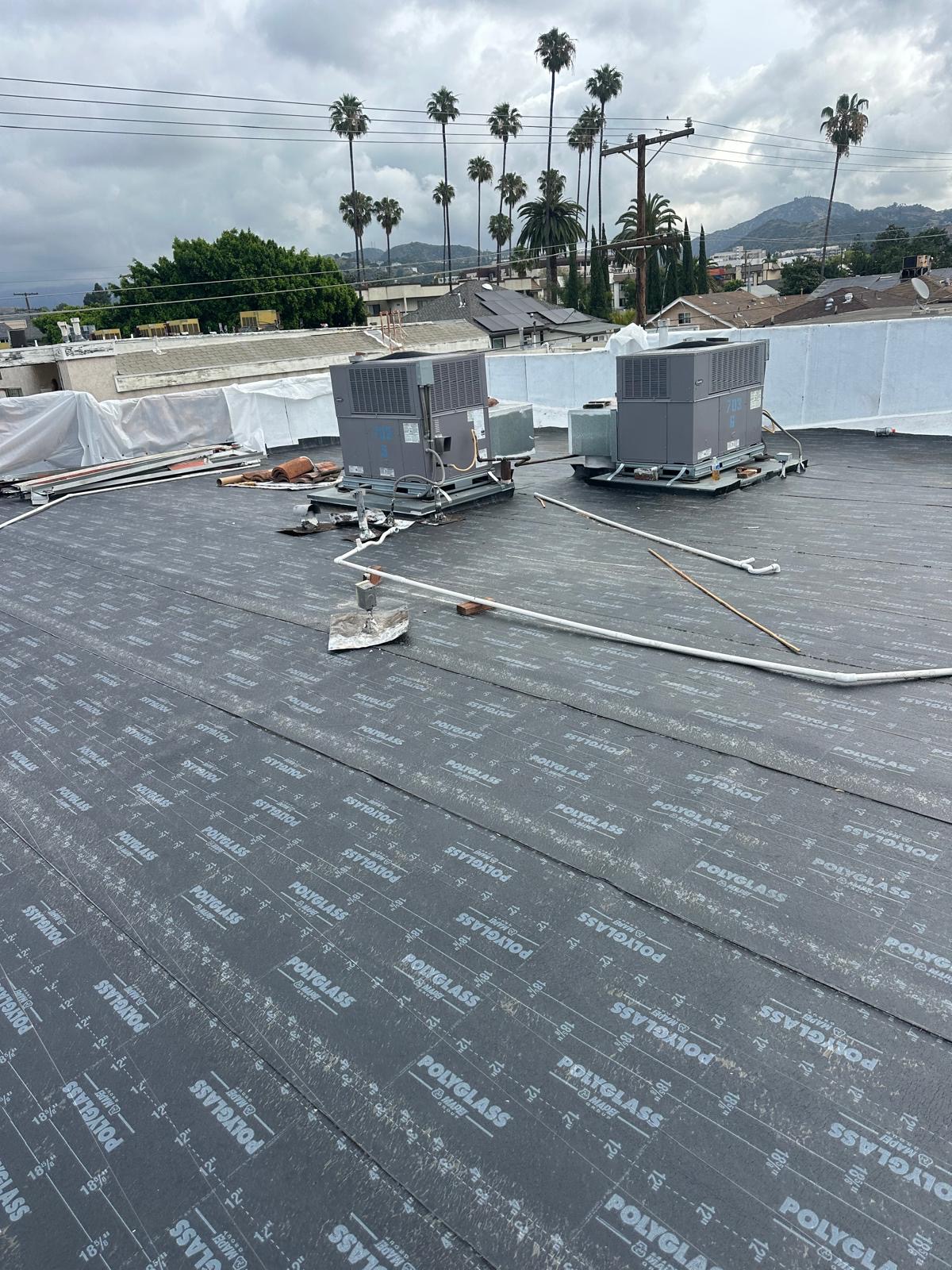 Flat Roof Underway